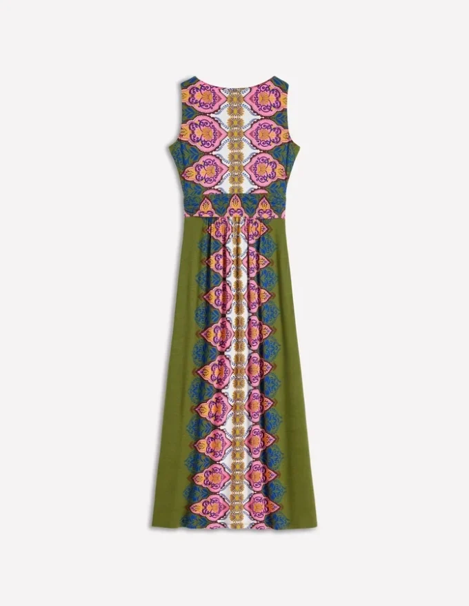 Antonia Jersey Maxi Dress Multi, Ornamental Garden Antonia Jersey Maxi Dress Multi, Ornamental Garden