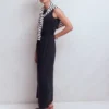 Antonia Jersey Maxi Dress Navy Antonia Jersey Maxi Dress Navy