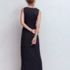 Antonia Jersey Maxi Dress Navy Antonia Jersey Maxi Dress Navy