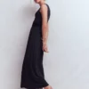 Antonia Jersey Maxi Dress Navy Antonia Jersey Maxi Dress Navy