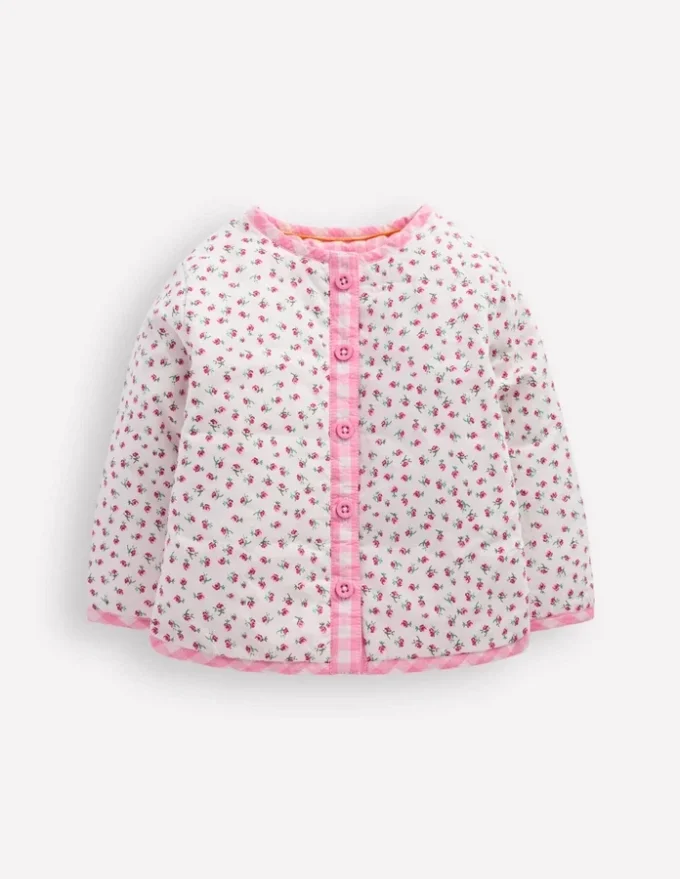 Appliqué Quilted Jacket Patchwork Ditsy Sun
