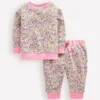 Appliqué Sweatshirt Set Multi Vintage Floral Ditsy Appliqué Sweatshirt Set Multi Vintage Floral Ditsy