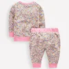 Appliqué Sweatshirt Set Multi Vintage Floral Ditsy Appliqué Sweatshirt Set Multi Vintage Floral Ditsy
