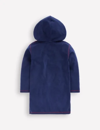 Appliqué Towelling Throw-on Navy Shark