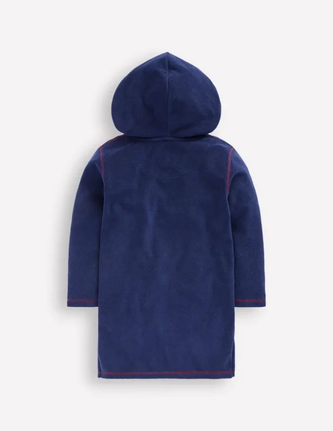Appliqué Towelling Throw-on Navy Shark