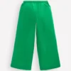 Applique Pull-on Pants Green Flamingos Applique Pull-on Pants Green Flamingos