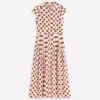 Arabella Cotton Maxi Dress Ginger, Painted Dot