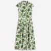 Arabella Cotton Maxi Dress Green Elegant Blossom Arabella Cotton Maxi Dress Green Elegant Blossom