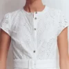 Arabella Cotton Maxi Dress White Broderie Arabella Cotton Maxi Dress White Broderie