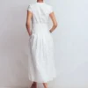 Arabella Cotton Maxi Dress White Broderie Arabella Cotton Maxi Dress White Broderie