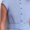 Arabella Short Linen Dress Chambray Arabella Short Linen Dress Chambray