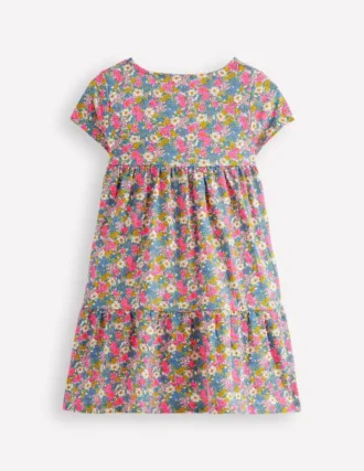 Ariel Twirly Jersey Dress Ditsy Floral