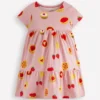 Ariel Twirly Jersey Dress Vintage Pink Sweet Treats Ariel Twirly Jersey Dress Vintage Pink Sweet Treats