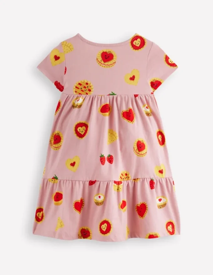 Ariel Twirly Jersey Dress Vintage Pink Sweet Treats Ariel Twirly Jersey Dress Vintage Pink Sweet Treats
