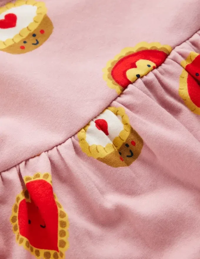 Ariel Twirly Jersey Dress Vintage Pink Sweet Treats Ariel Twirly Jersey Dress Vintage Pink Sweet Treats