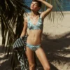 Arles Bikini Top Air Blue, Euphoric Gardens Arles Bikini Top Air Blue, Euphoric Gardens