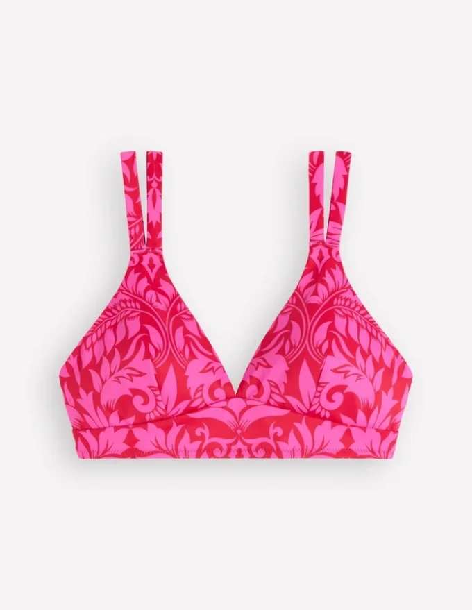 Arles Bikini Top Salsa, Ornamental Foliage