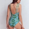 Arles Swimsuit Air Blue, Euphoric Gardens