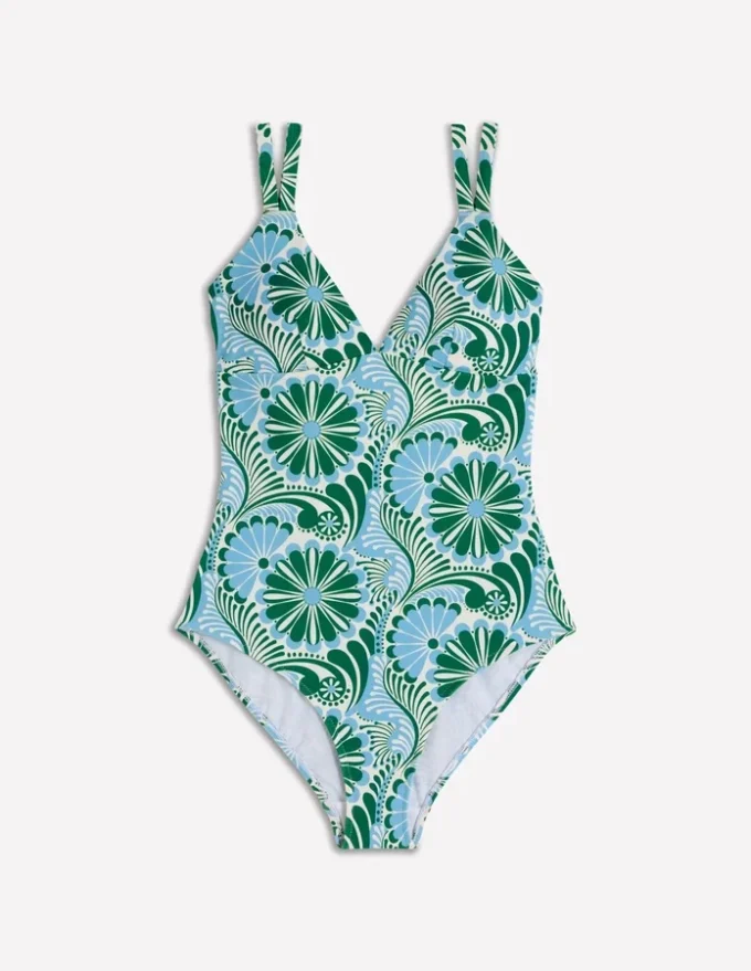 Arles Swimsuit Air Blue, Euphoric Gardens