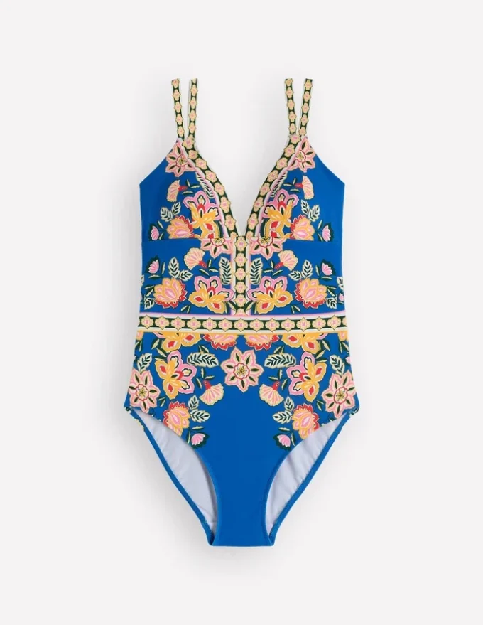 Arles Swimsuit Blue, Blossom Elegance Arles Swimsuit Blue, Blossom Elegance