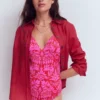Arles Swimsuit Salsa, Ornamental Foliage Arles Swimsuit Salsa, Ornamental Foliage