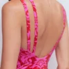 Arles Swimsuit Salsa, Ornamental Foliage Arles Swimsuit Salsa, Ornamental Foliage