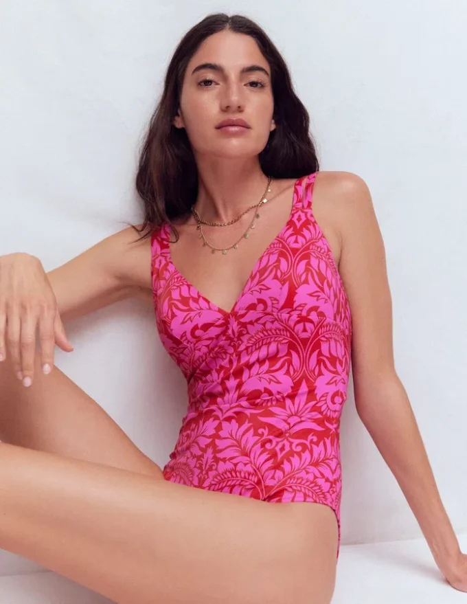 Arles Swimsuit Salsa, Ornamental Foliage Arles Swimsuit Salsa, Ornamental Foliage