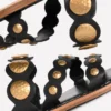 Asymmetric Disc Mule Black Discs Asymmetric Disc Mule Black Discs