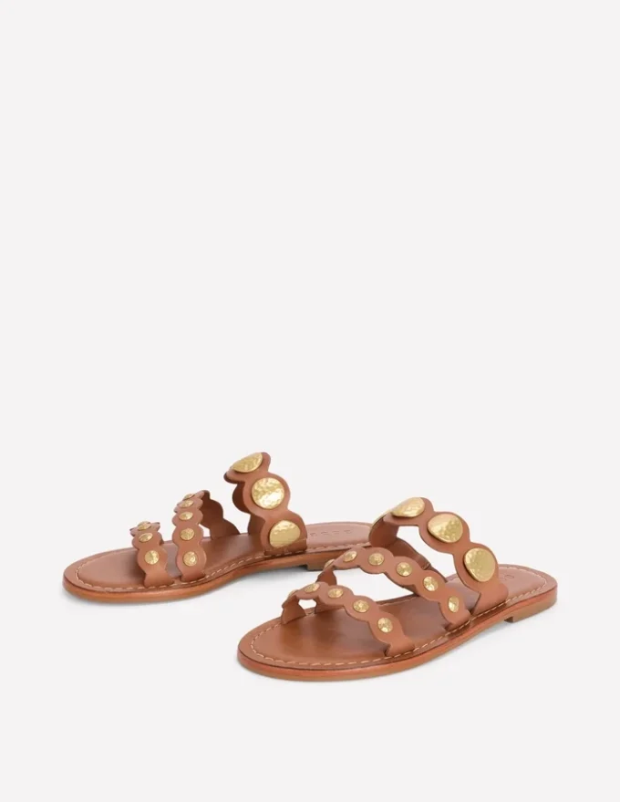 Asymmetric Disc Mule Tan Discs Asymmetric Disc Mule Tan Discs
