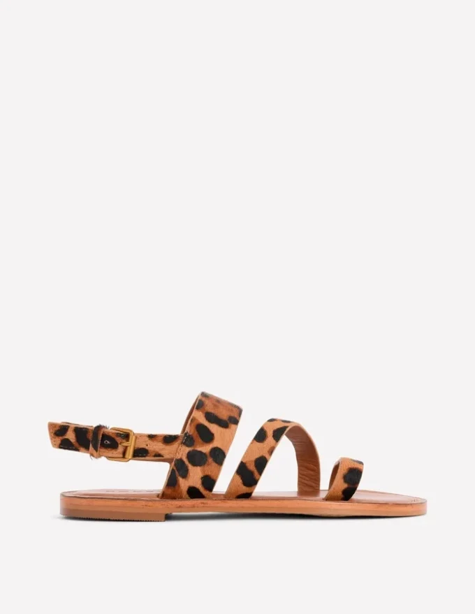 Asymmetric Sandal Leopard Asymmetric Sandal Leopard
