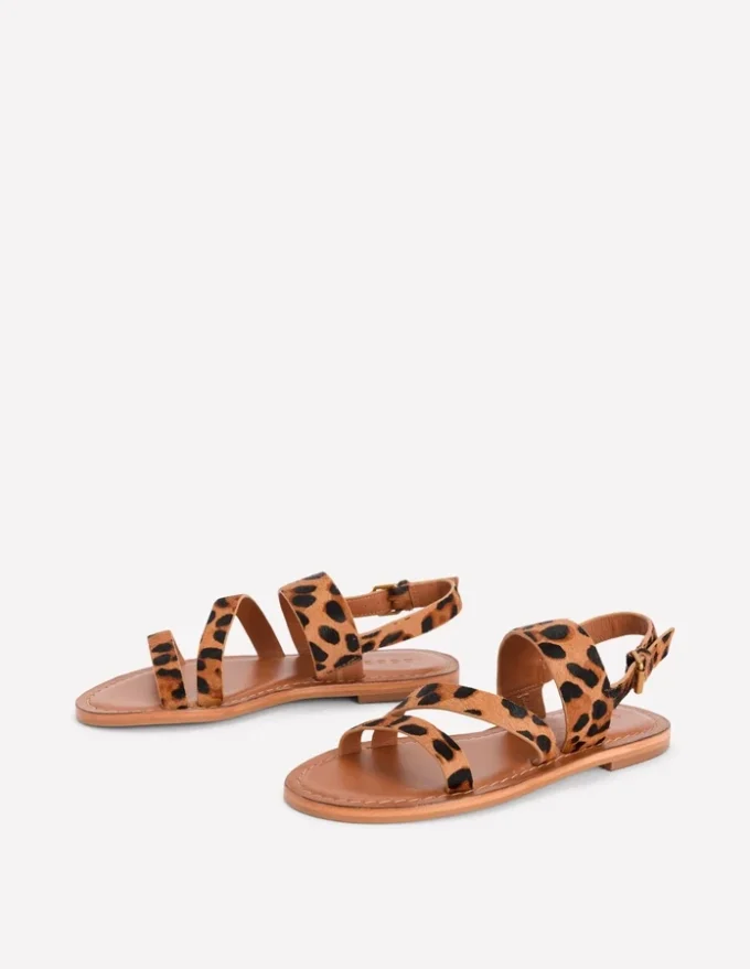 Asymmetric Sandal Leopard Asymmetric Sandal Leopard