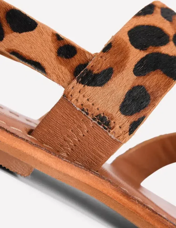 Asymmetric Sandal Leopard Asymmetric Sandal Leopard