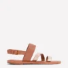 Asymmetric Sandal Tan/Gold Asymmetric Sandal Tan/Gold