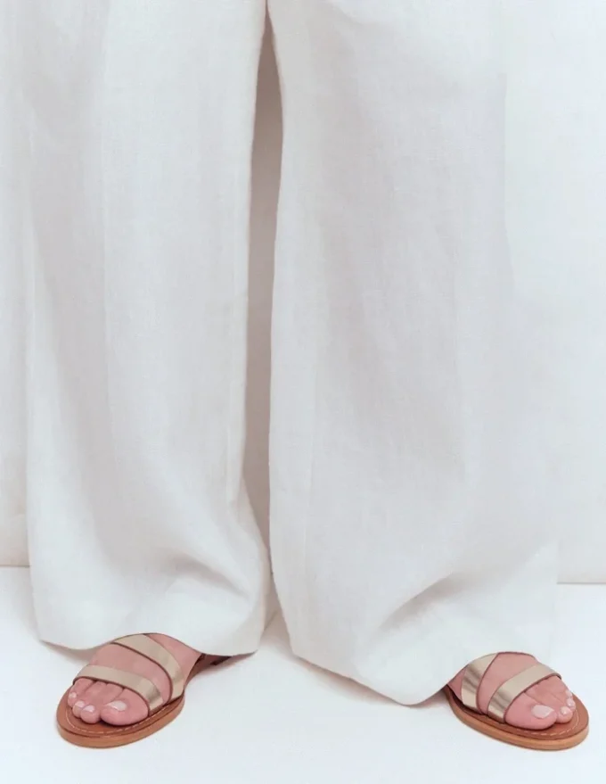 Asymmetric Sandal Tan/Gold Asymmetric Sandal Tan/Gold