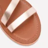 Asymmetric Sandal Tan/Gold Asymmetric Sandal Tan/Gold