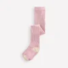 Baby Ribbed Tights Vintage Pink