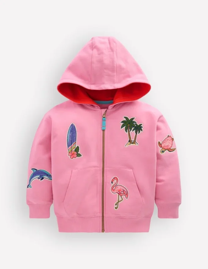 Badge Superstitch Hoodie Bubblegum Pink Badges Badge Superstitch Hoodie Bubblegum Pink Badges