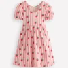 Ballerina Jersey Dress Almond Pink Strawberry Stripe Ballerina Jersey Dress Almond Pink Strawberry Stripe