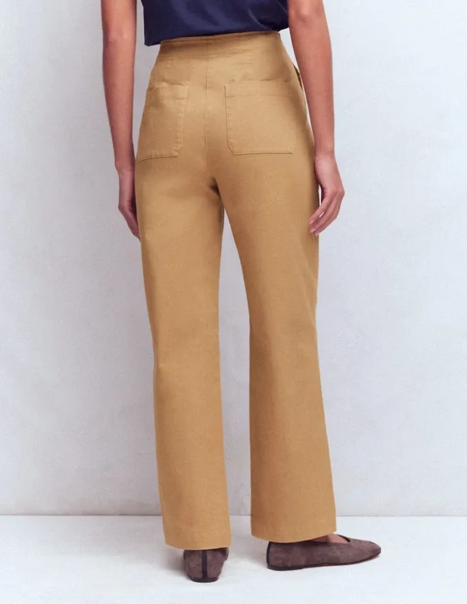 Barrel Leg Chino Pants Cappuccino Barrel Leg Chino Pants Cappuccino