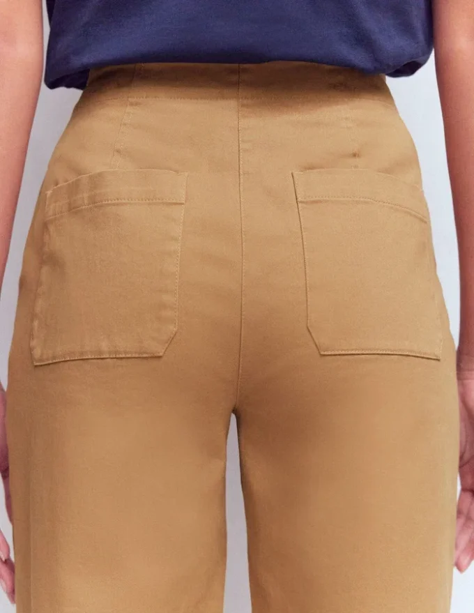Barrel Leg Chino Pants Cappuccino Barrel Leg Chino Pants Cappuccino