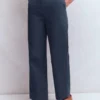 Barrel Leg Chino Pants Navy Barrel Leg Chino Pants Navy