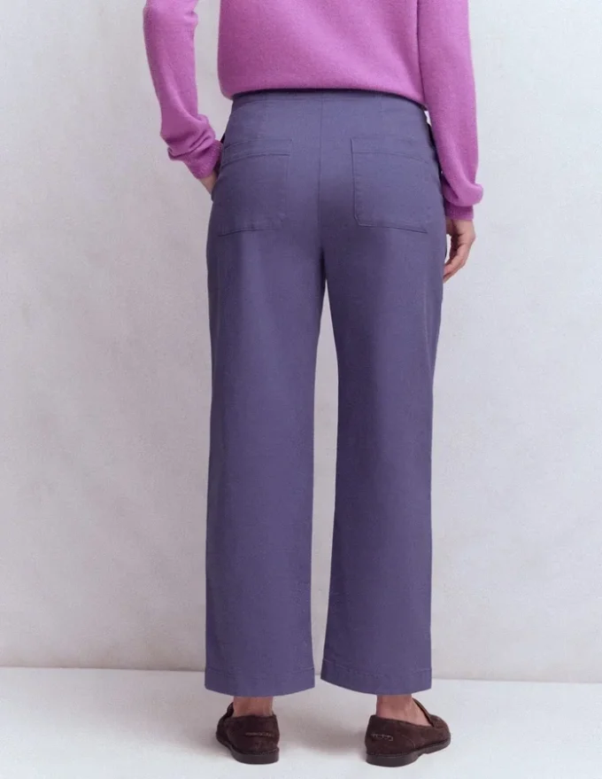 Barrel Leg Chino Pants Purple Thistle Barrel Leg Chino Pants Purple Thistle