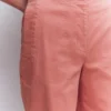 Barrel Leg Chino Pants Vintage Rose