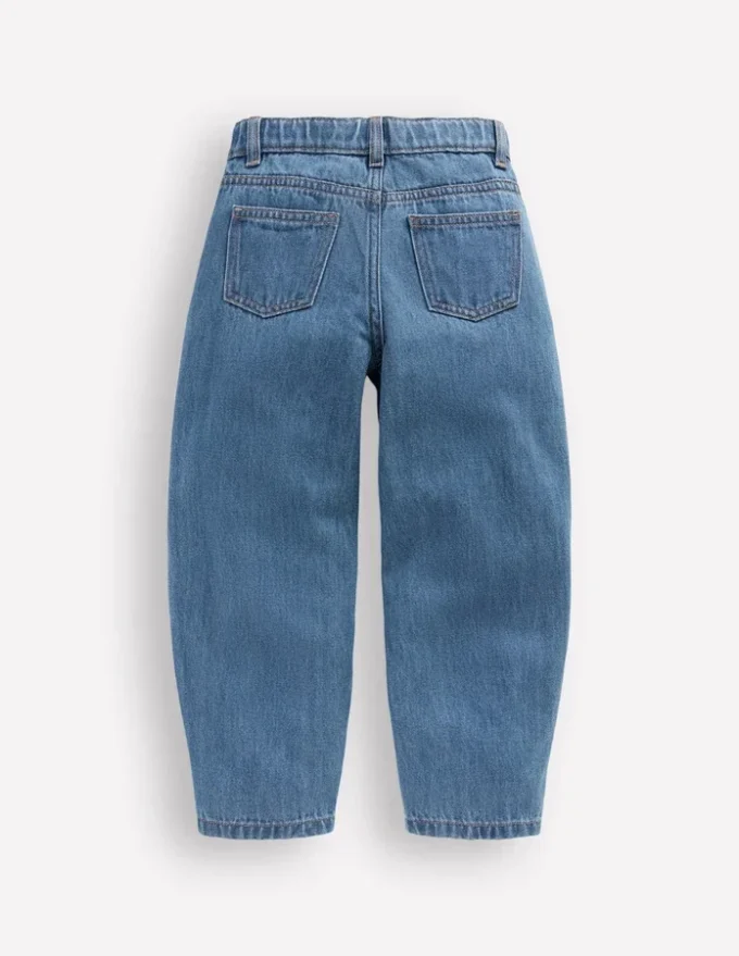 Barrel Leg Jeans Mid Vintage Denim Barrel Leg Jeans Mid Vintage Denim