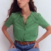 Bea Short Sleeve Shirt Comfrey