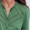 Bea Short Sleeve Shirt Comfrey