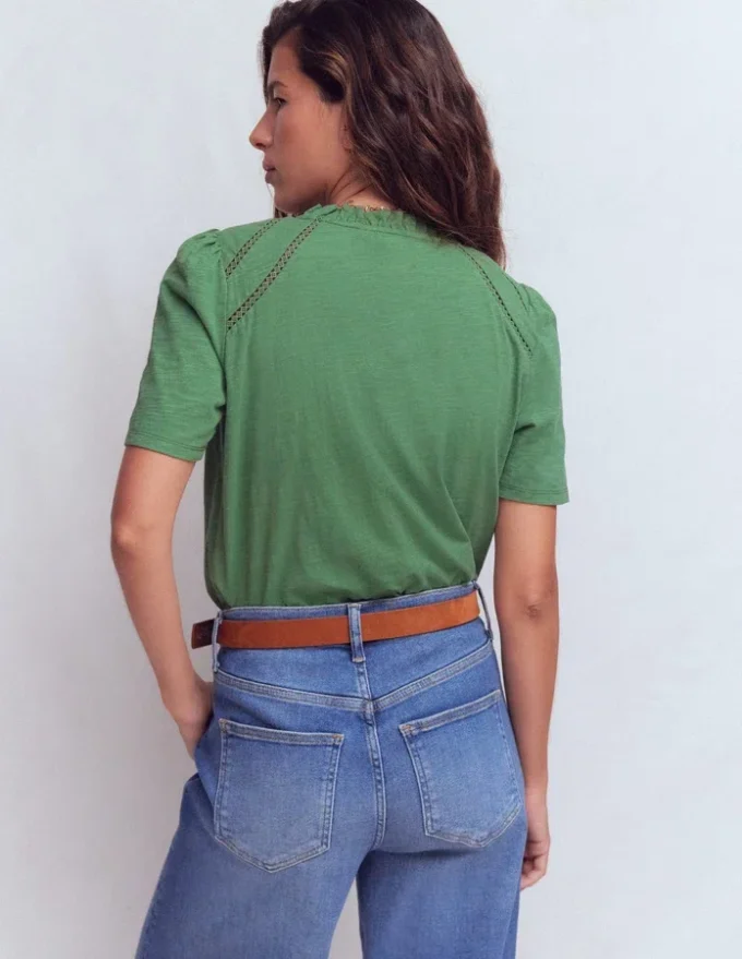 Bea Short Sleeve Shirt Comfrey