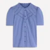Bea Short Sleeve Shirt Ebb and Flow Bea Short Sleeve Shirt Ebb and Flow