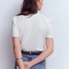 Bea Short Sleeve Shirt White Bea Short Sleeve Shirt White