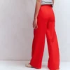 Belgravia Linen Pants Bright Cherry Belgravia Linen Pants Bright Cherry